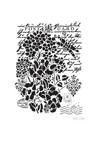 BN165 25X36 Bn Serisi Stencil