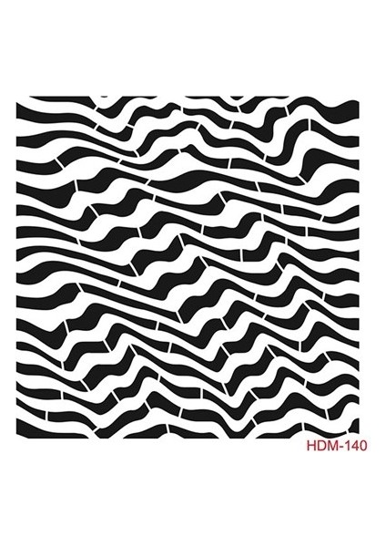 Home Dekor Stencil HDM140 25 x 25