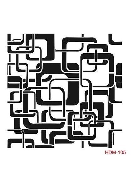 Home Dekor Stencil HDM105 25 x 25