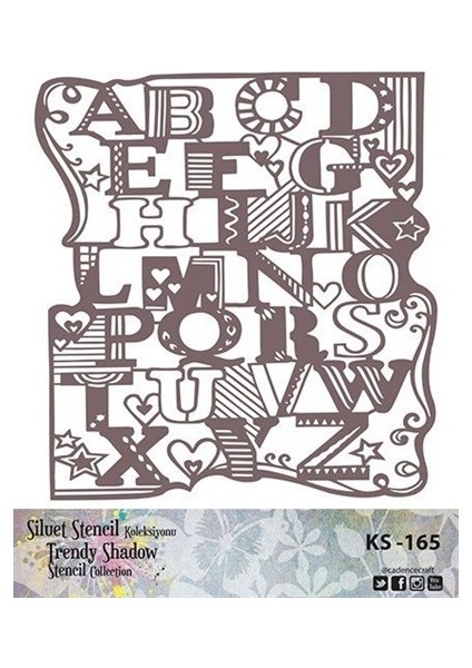 KS165 Silüet Stencil