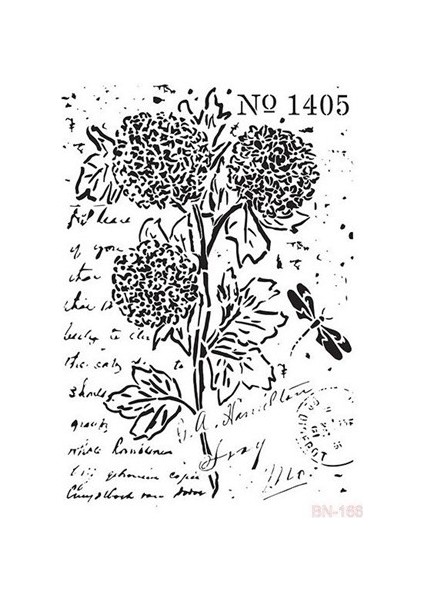 BN166 25X36 Bn Serisi Stencil