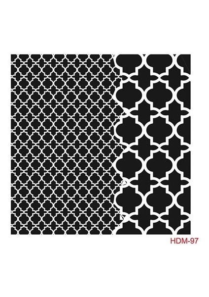 Home Dekor Stencil HDM097 25 x 25