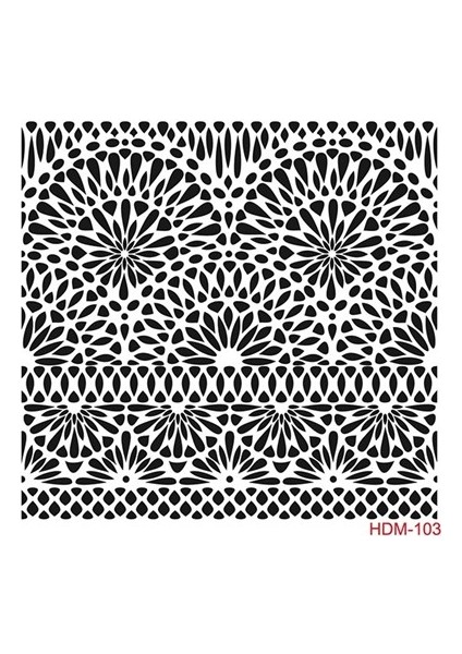 Home Dekor Stencil HDM103 25 x 25