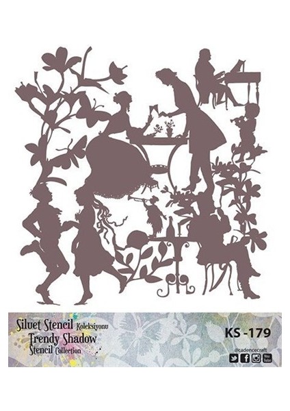 KS179 Silüet Stencil