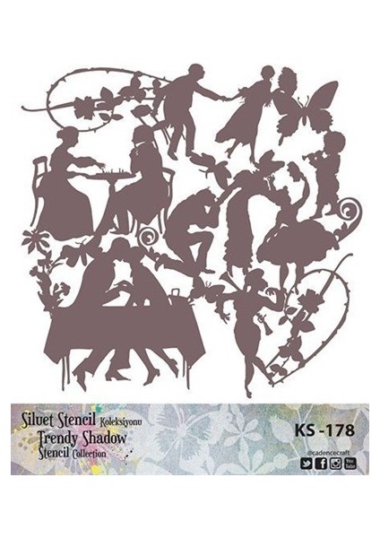 KS178 Silüet Stencil