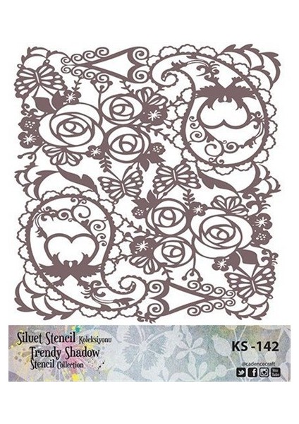 KS142 Silüet Stencil