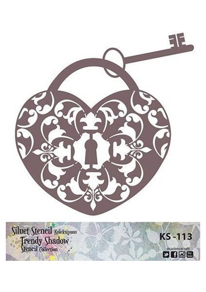 KS113 Silüet Stencil fiyatları