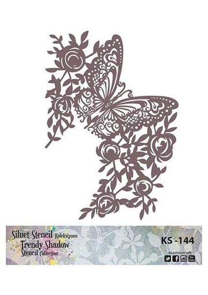 KS144 Silüet Stencil