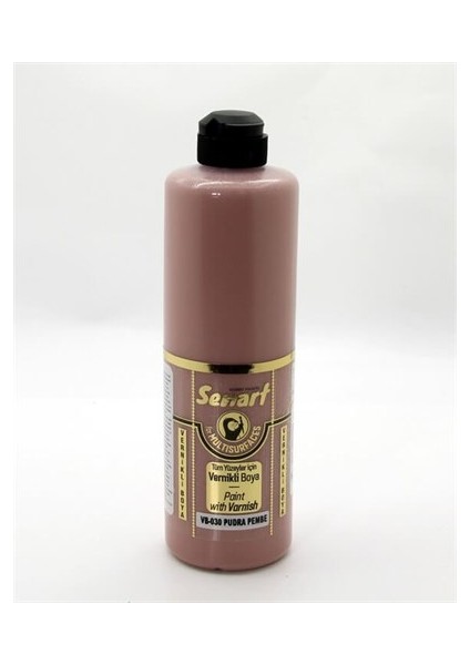 Pudra Pembe Senart Vernikli Boya 500 ml VB030