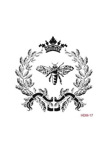 Stencil Şablon 25X25 cm