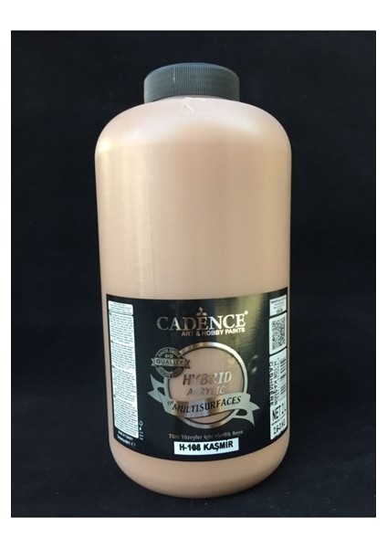 H108 Kaşmir 2000 ml 3 kg Hybrid Multisurface Akrilik Boya Hibrit