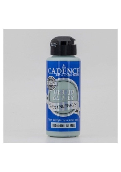Hybrid Multisurface Simli Akrilik Boya 120ML HSG089 Küf Yeşili