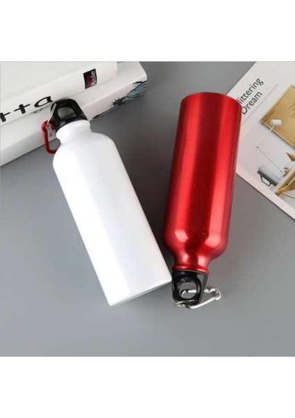 Alüminyum Açık Spor Su Şişesi Taşınabilir Dağcılık Şişe Sürme Su Şişesi, Kapasite: 400ML (Mavi) (Yurt Dışından) modelleri