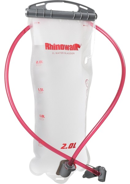 Bisiklet Su Torbası 2l / 3l Tam Açılış Açık Içme Suyu Torbası Içme Ekipmanları, Renk: RK18101 Kırmızı 2l (Yurt Dışından)