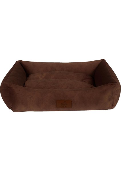 Luna Kedi ve Köpek Yatağı Small Kahverengi 50X38X20 cm