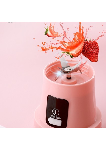Katlanır Mini Sıkacağı Ev Çok Fonksiyonlu Taşınabilir Teleskopik USB Şarj Sıkacağı Kupası (Pembe) (Yurt Dışından)