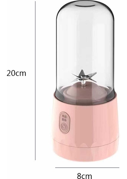 TR888 Kablosuz Taşınabilir Meyve Blender Sıkacağı - Açık Yeşil (Yurt Dışından) fiyatları