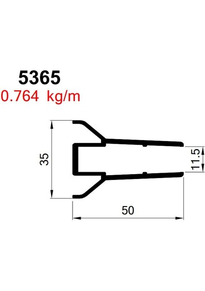 Cam Küp Kanal Alt Prf Eko Parl Bronz AKP-5365/ 6 M