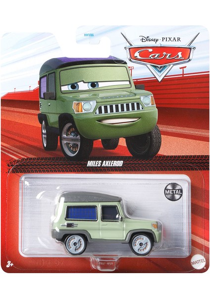 Cars Tekli Karakter Araçlar Miles Axlerod