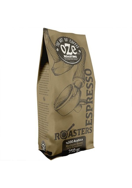 Royal ve Roasters Espresso Kahve Tanışma Seti 2'li 250G