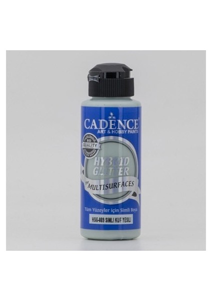 Akrilik Multisurface Simli Gümüş HSG-089 Küf Yeşili 120 ml