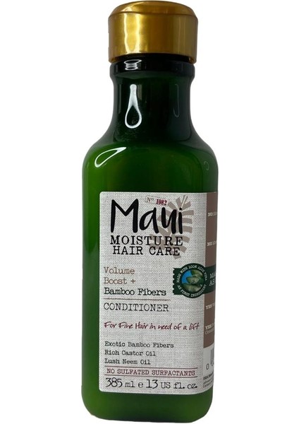 Moisture Hacim Verici Bambu Lifi Saç Kremi 385 Ml