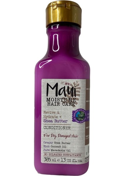 Moisture Onarıcı Shea Butter Saç Kremi 385 Ml
