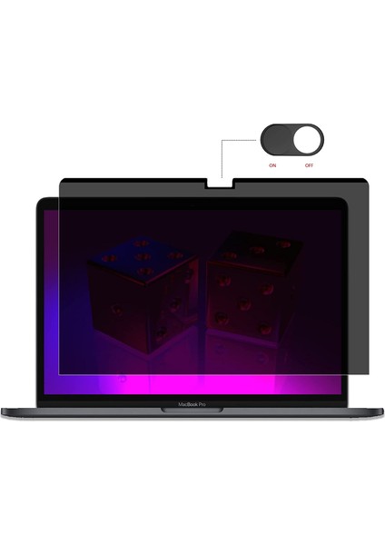 MacBook Pro 13 Inç Için Manyetik Gizlilik Ekranı Filtresi