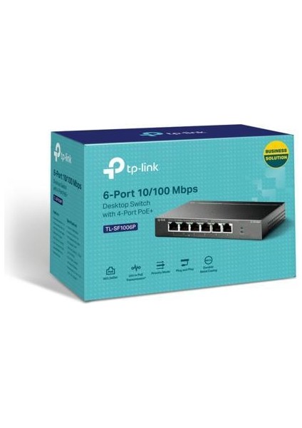TL-SF1006P 6port 10/100MBPS 4xpoe+ Switch