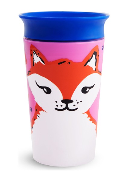 Mucize 360° Wildlove Alıştırma Bardağı, 12AY+, 266ML, Tilki, 1 Paket