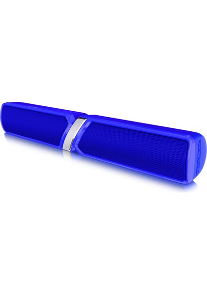 NR-6017 Açık Taşınabilir Bluetooth Hoparlör Mavi (Yurt Dışından)