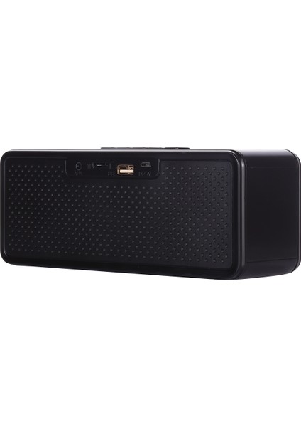 Ln-24 Dc 5 V 1A Hands-Free Arama ile Taşınabilir Kablosuz Hoparlör Destek USB & Tf Kartı ve 3.5mm Aux Siyah (Yurt Dışından)