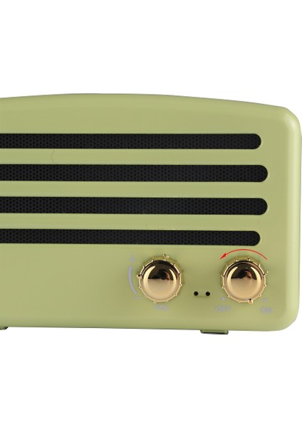 Taşınabilir Kablosuz Bluetooth V4.2 Kordonlu Stereo Hoparlör Dahili Mikrofon Yeşil (Yurt Dışından) fiyatları