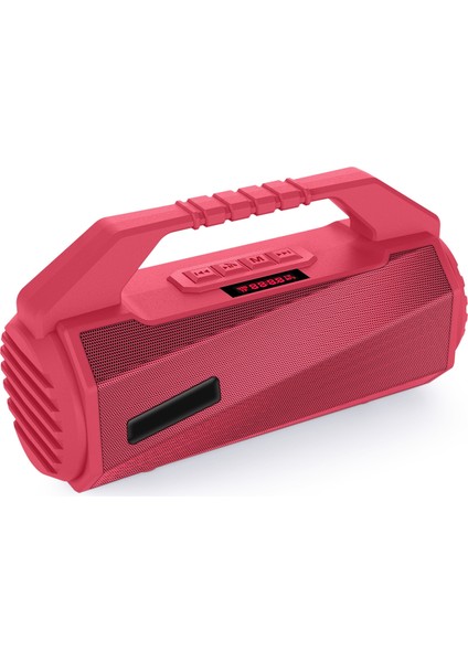 NR-4025P Ekran Açık Sıçrayan Su Taşınabilir Bluetooth Hoparlör Kırmızı (Yurt Dışından) fiyatları