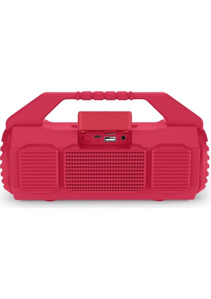 NR-4025P Ekran Açık Sıçrayan Su Taşınabilir Bluetooth Hoparlör Kırmızı (Yurt Dışından) fırsatları