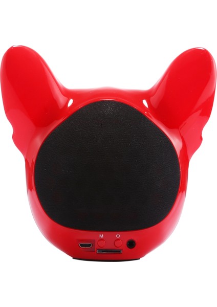 Aerobull Bulldog Moda Taşınabilir Bluetooth Kablosuz Stereo Hoparlör Kırmızı (Yurt Dışından) fiyatları