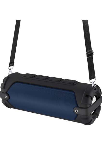 NR-6013 Bluetooth 5.0 Taşınabilir Açık Kablosuz Bluetooth Hoparlör Omuz Askısı Mavi (Yurt Dışından) fırsatları