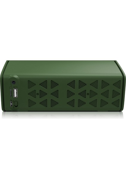 NR-3021 Tws Içi Boş Üçgen Desen Bluetooth Hoparlör Yeşil (Yurt Dışından)