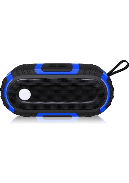 NR-5016 Açık Sıçrayan Su Bluetooth Hoparlör Mavi (Yurt Dışından)