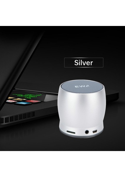 A150 Taşınabilir Mini Bluetooth Hoparlör Kablosuz Hifi Stereo Gümüş (Yurt Dışından) fiyatları