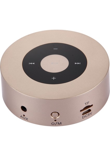 A8 Taşınabilir Stereo Bluetooth Hoparlör Dahili Mikrofon Eller Serbest Arama / Tf Kartı / Aux In Altın (Yurt Dışından)