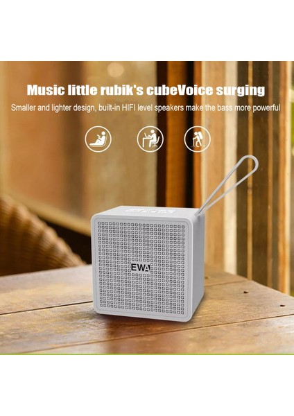 A105 Yüksek Hidelity Bluetooth Hoparlör Küçük Boy Yüksek Güç Bas Tws Bluetooth Teknoloji Destek Tf Mavi (Yurt Dışından) fiyatları