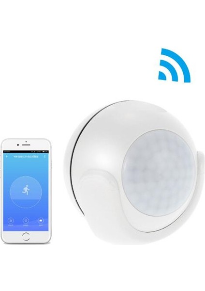 Ms-20 Wifi Pır Hareket Sensörü Mobil Uygulama Güvenlik Kızılötesi Alarm (Yurt Dışından)