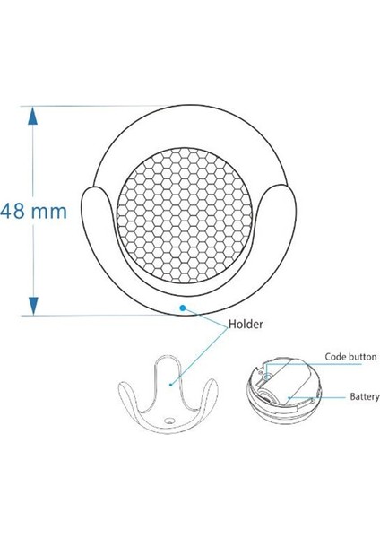 Ms-20 Wifi Pır Hareket Sensörü Mobil Uygulama Güvenlik Kızılötesi Alarm (Yurt Dışından)