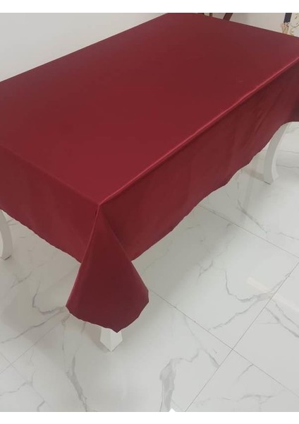 Kristal Monoray Kumaş Bordo Masa Örtüsü Dikdörtgen 140x200 cm - 1035 modelleri