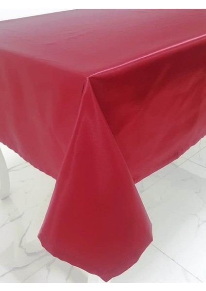 Kristal Monoray Kumaş Bordo Masa Örtüsü Dikdörtgen 140x200 cm - 1035 fırsatları