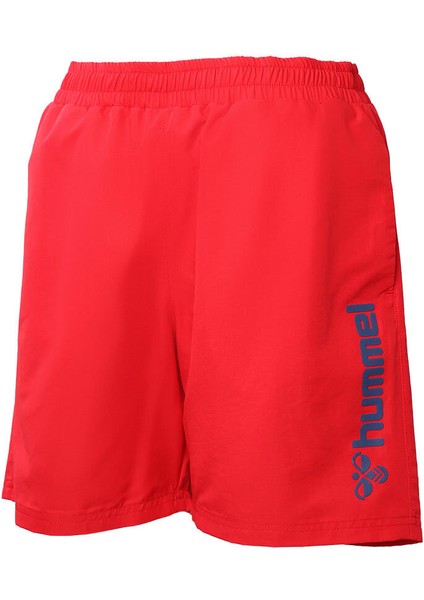 950055-1301 Normal Bel Regular Fit Düz Kırmızı Erkek Şort Mayo fırsatları