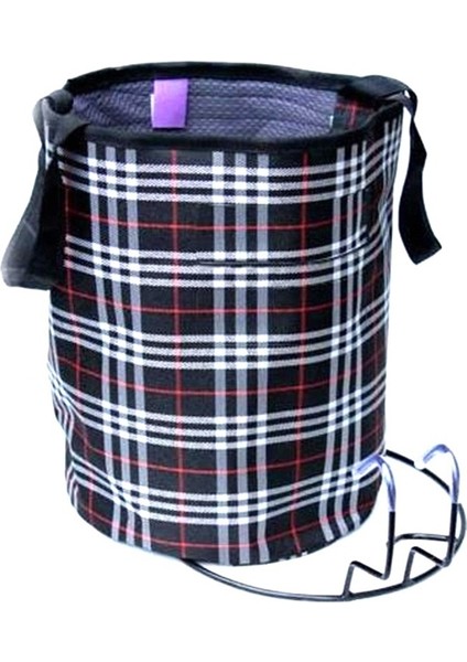 5 Adet Bisiklet Sepeti Kara Kare (Yurt Dışından)