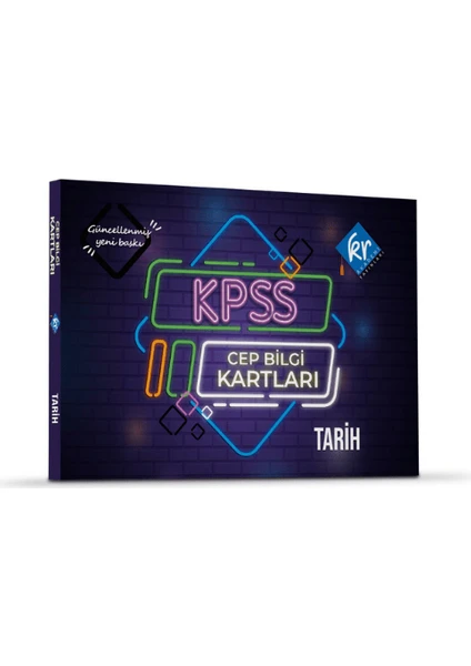 Kr Akademi Yayınları KPSS Tarih Cep Bilgi Kartları