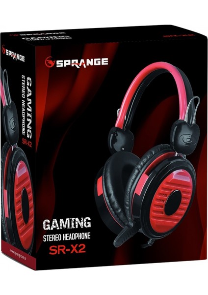 Sr-X2 Pro Gaming Oyuncu Mikrofonlu Kulaklık